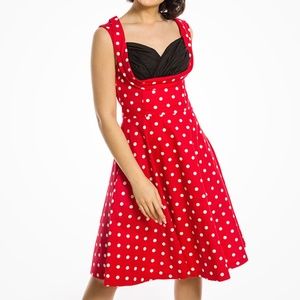 Lindy Bop Rockabilly Polka Dot Dress